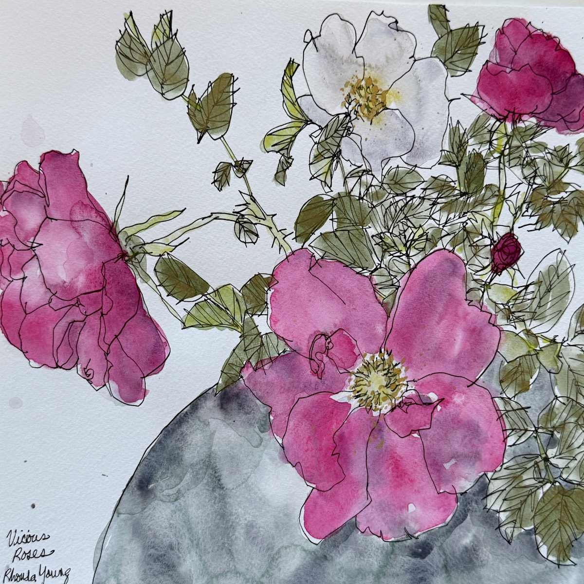 Vicious Roses, June 21, 2025 by Rhonda Young, Image 2.