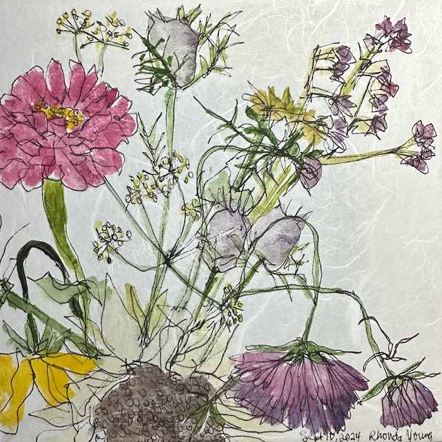 Floral Observation, September 10, 2024 by Rhonda Young, Image 1.