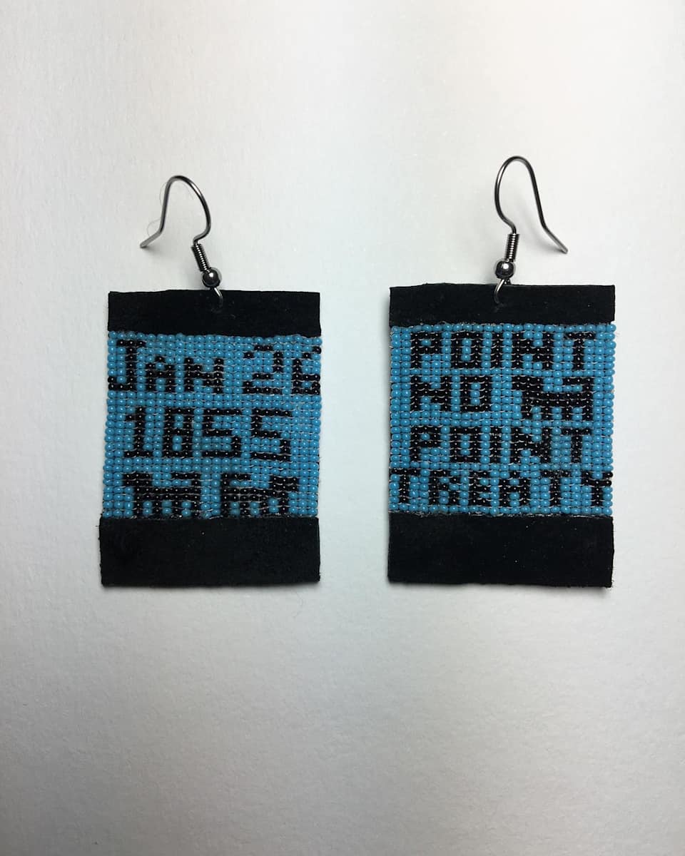 Point No Point Treat Earrings by Denise Emerson 