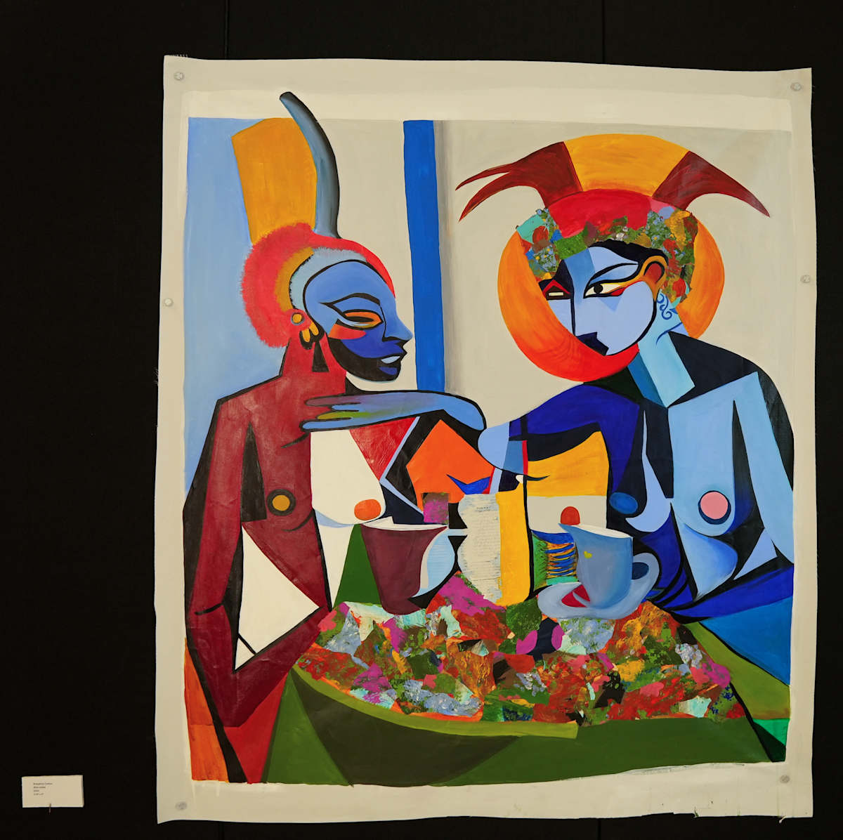 Blue Ladies by Breyahna Coston 