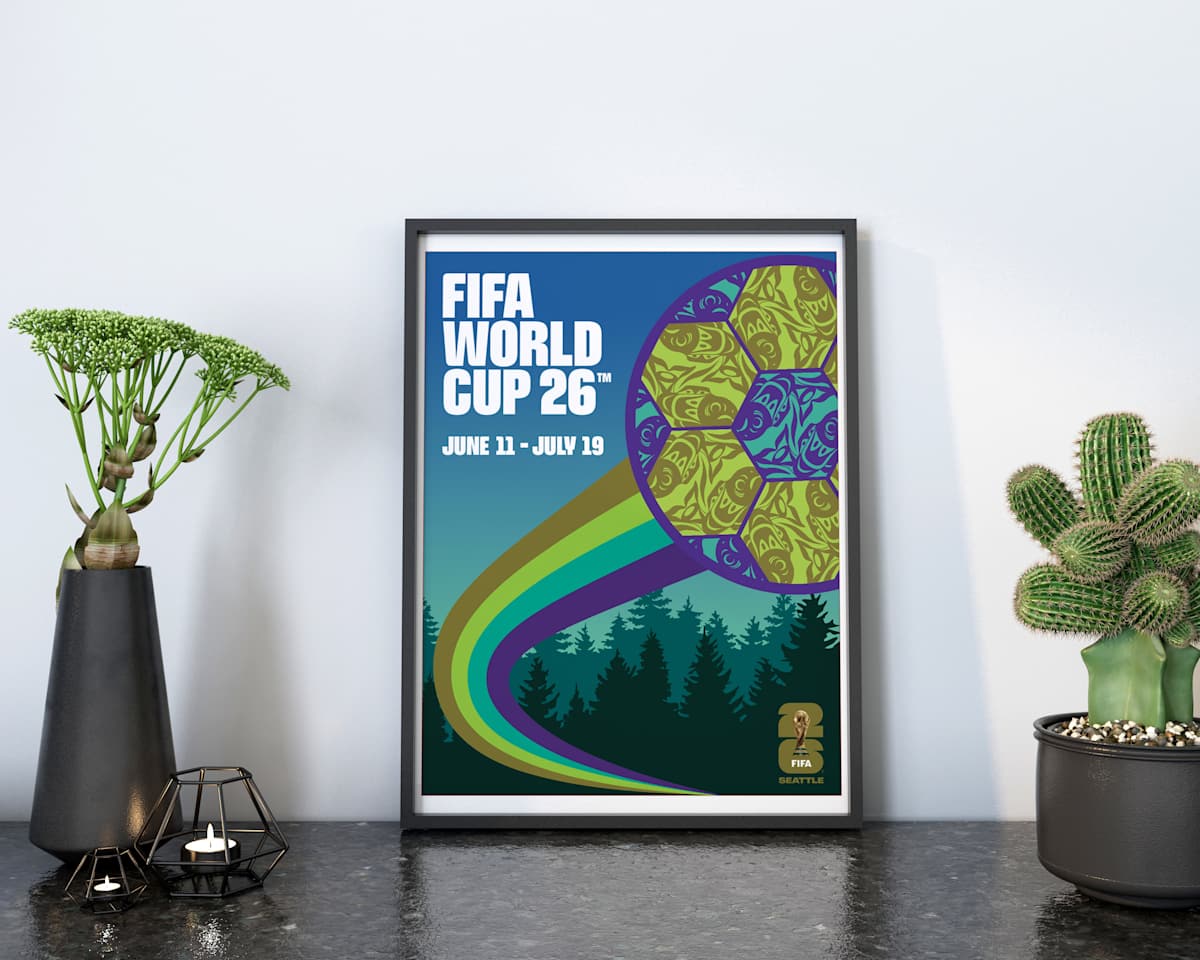 FIFA World Cup 2026 Poster by Taylor Cameron 