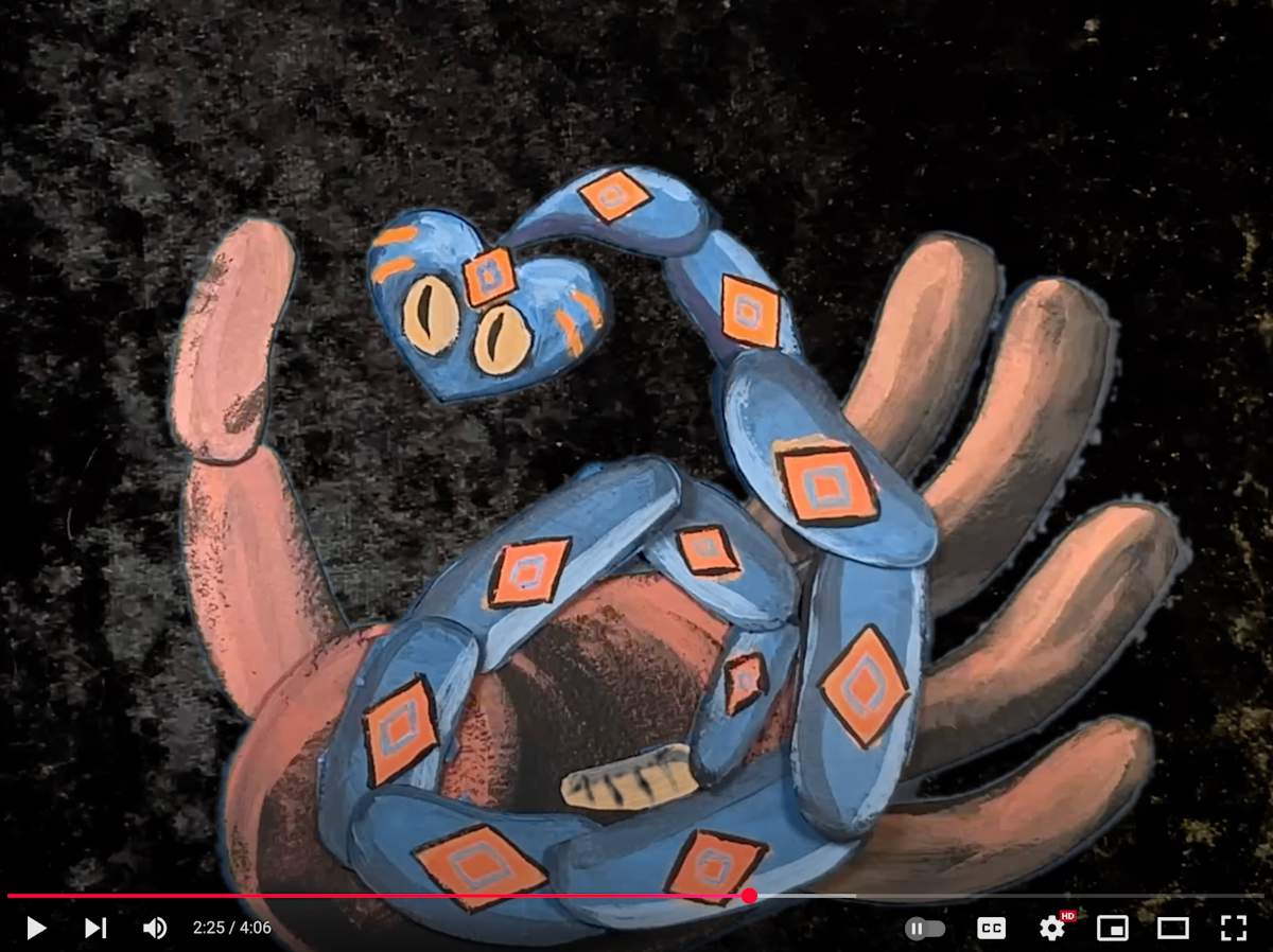 An Act of Kindness by Laika Taddei  Image: To view this video artwork, click the embedded file below this image.