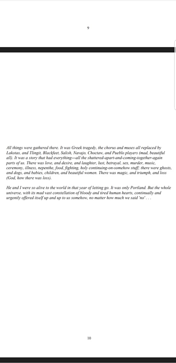 Penumbra and Thrum by Sara Marie Ortiz 