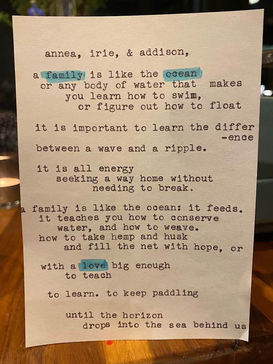 annea, irie, & addison: by William Nu'utupu Giles 