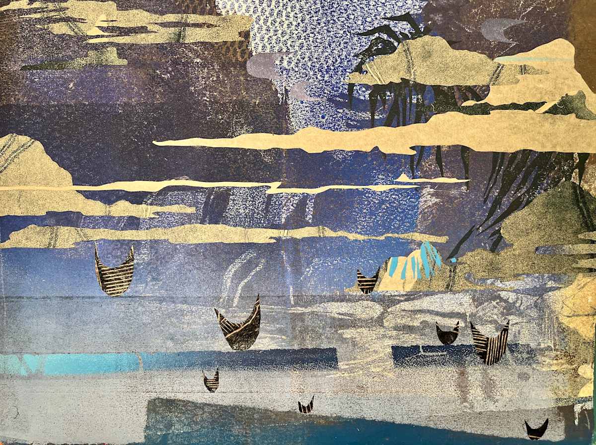Waʻa Series I by Mikiʻala Souza 