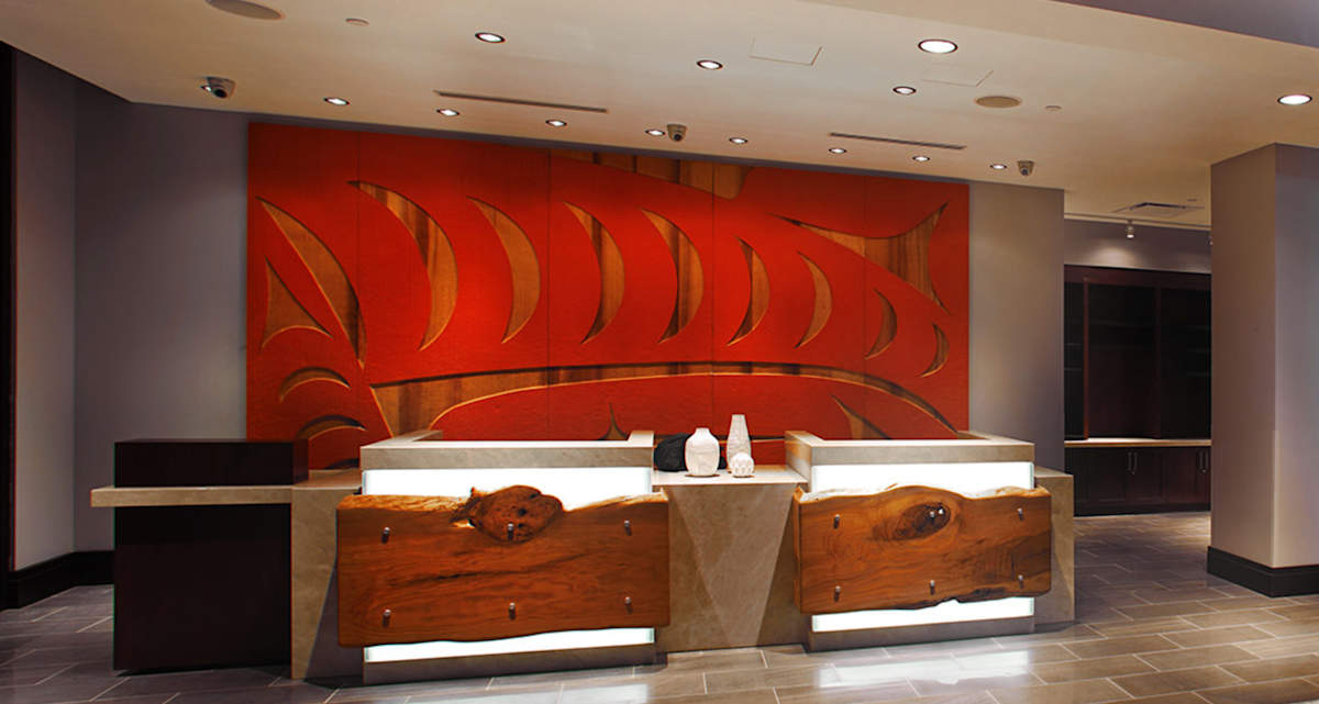 Salish Abstract Detail by Brian Perry 