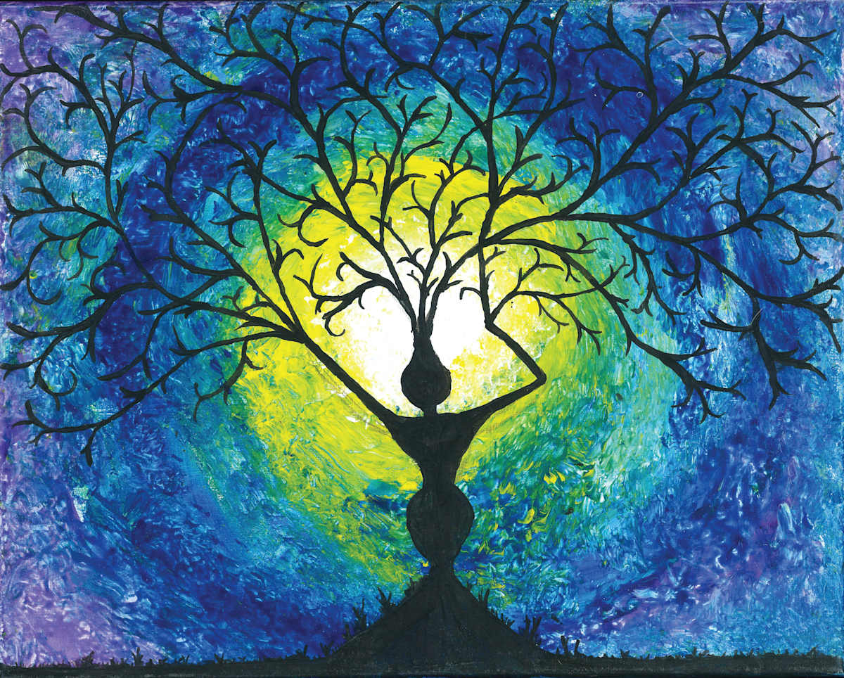 Tree Woman by Jenee Redecker 