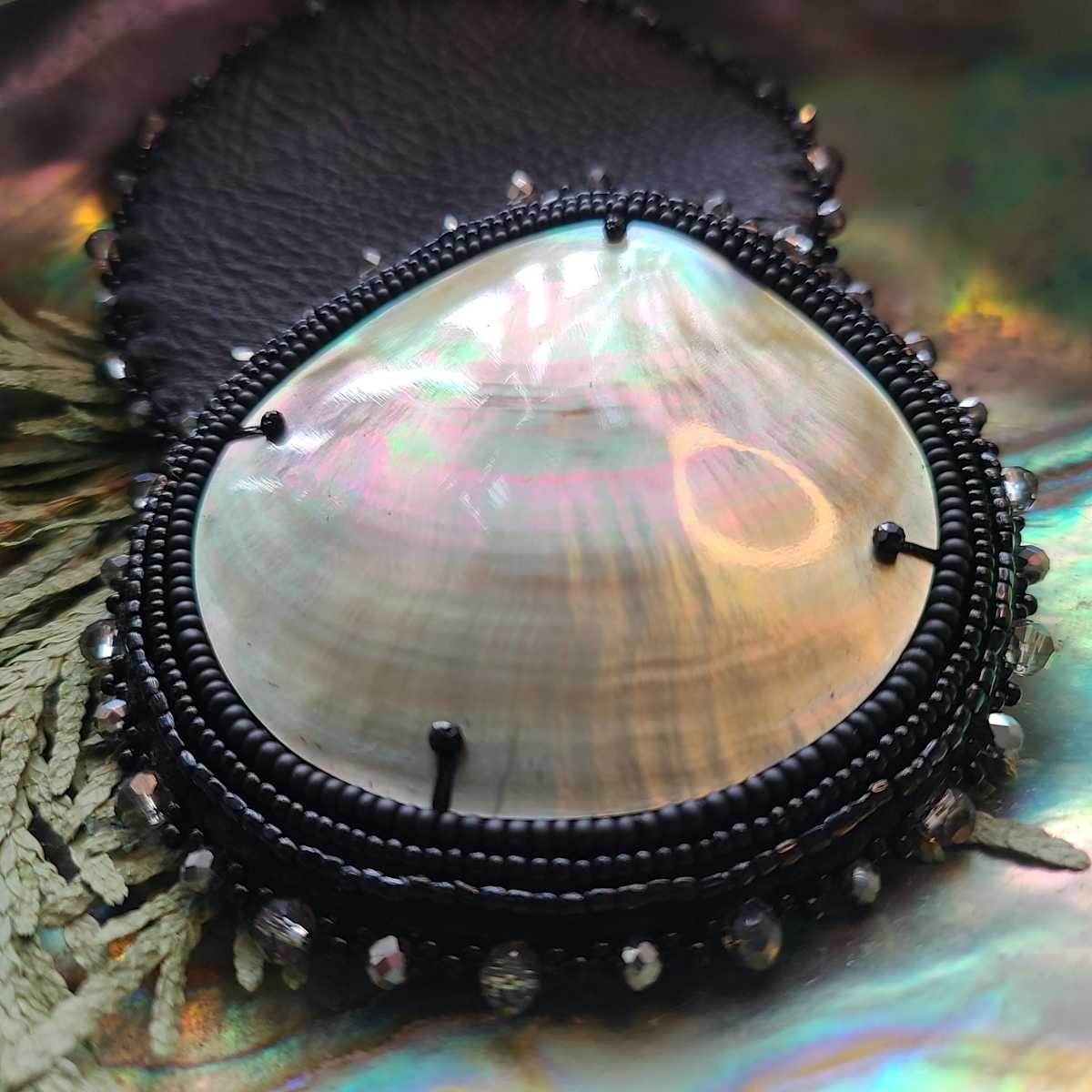 Black Earrings by Amanda Chavira 