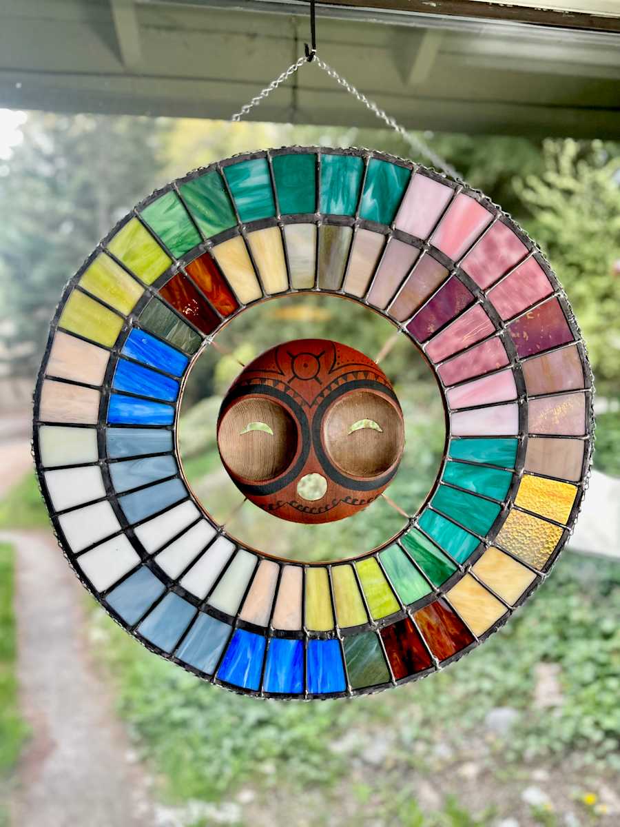 Cill'aq-Circular Calendar by Jennifer Angaiak-Wood 