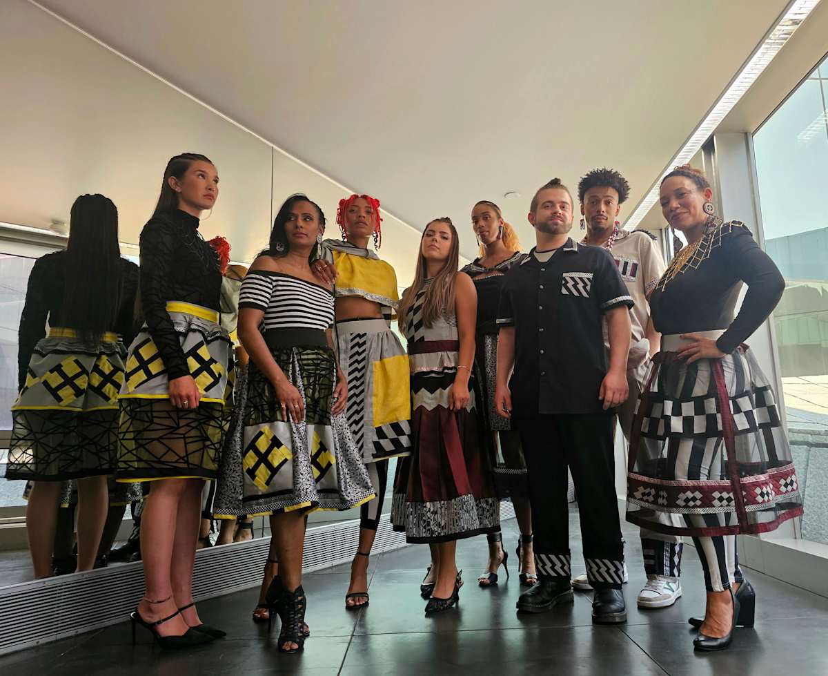 "Lightning, Bones and Breath" Summer Fashion line by Lisa Fruichantie 