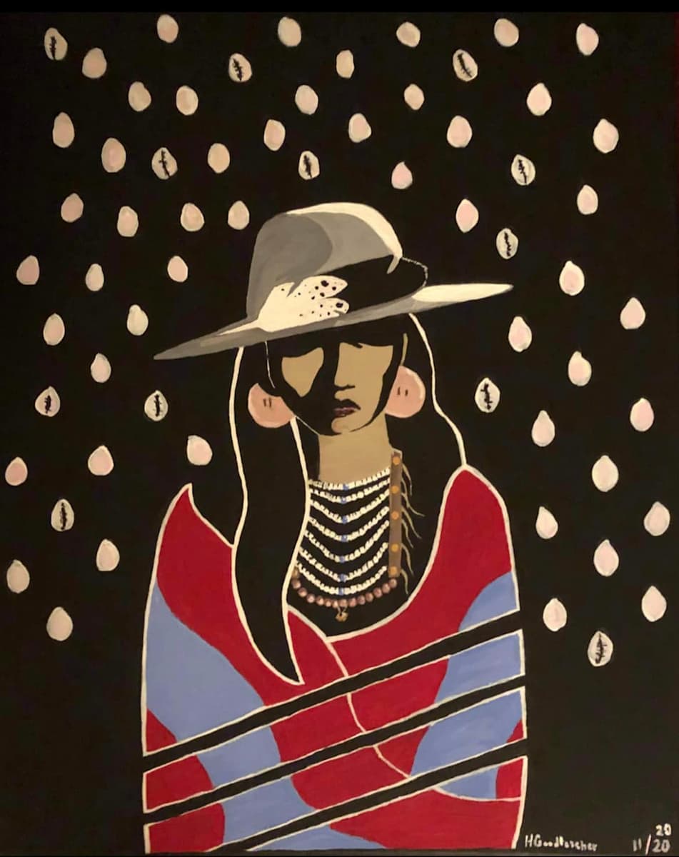 Winter Spirit Robe by Helen Goodteacher 