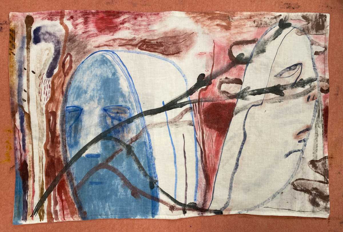 Three Fall Heads by ELLEN MARIE BLAZICH 