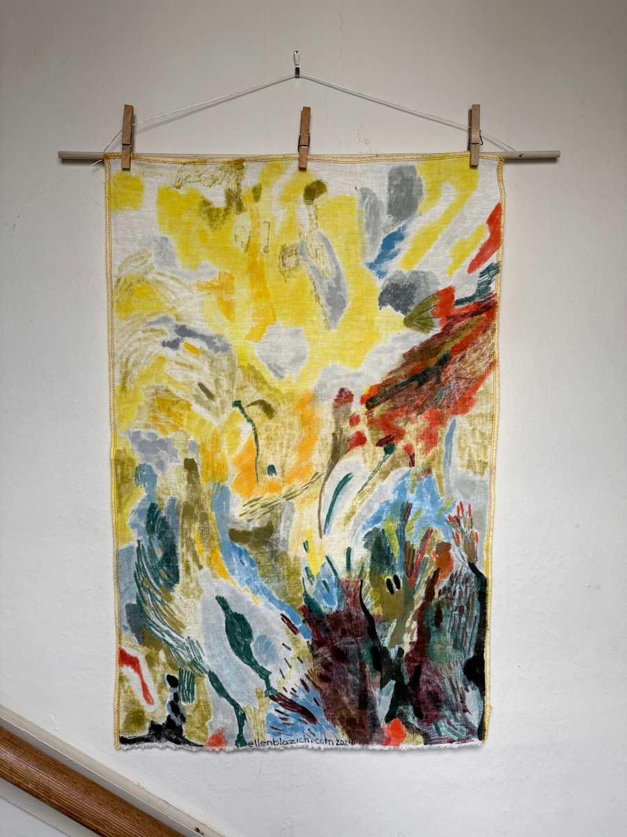 yellow pieces by ELLEN MARIE BLAZICH 