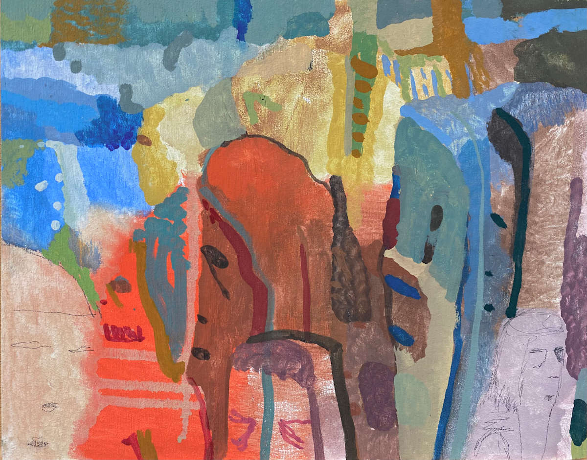 The Crowd is Waiting by ELLEN MARIE BLAZICH, Image 1.