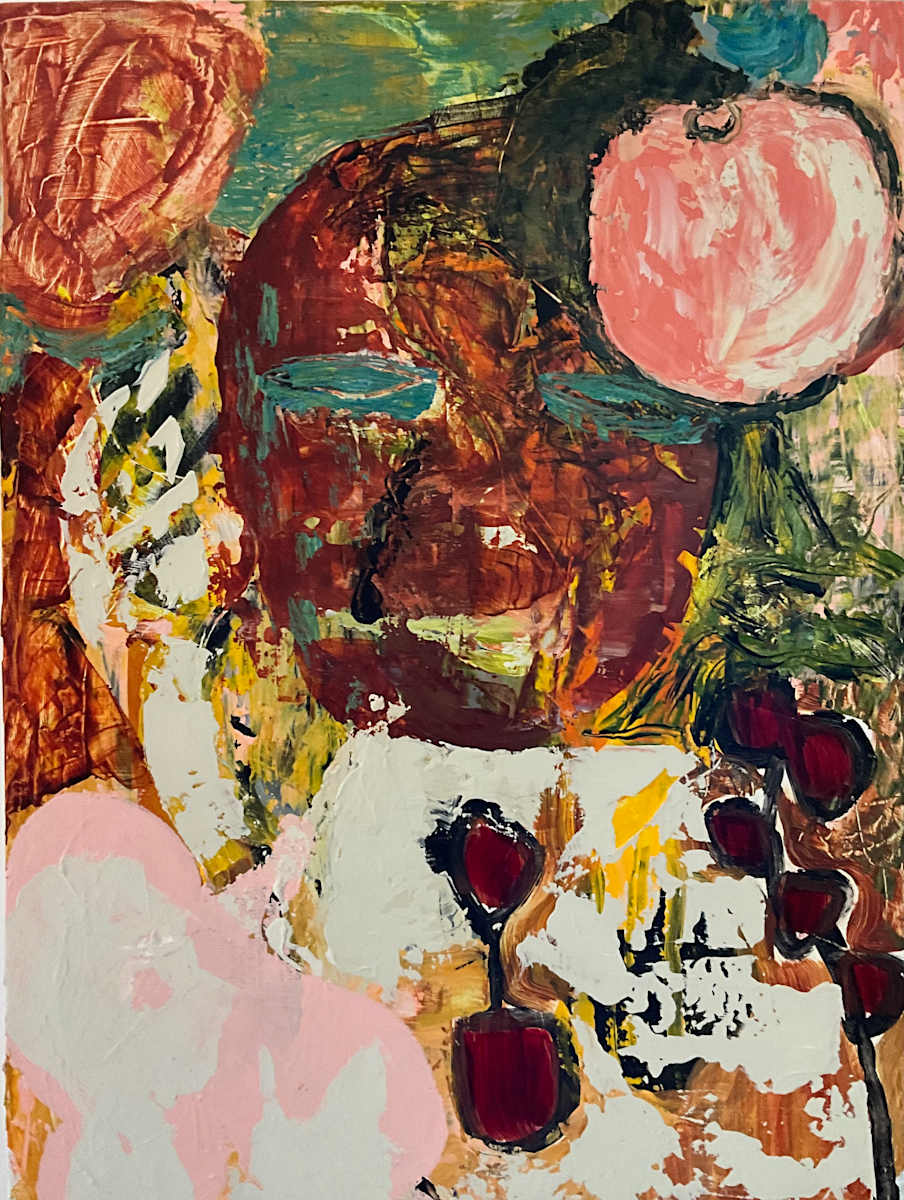 Scrapey Portrait by Caroline Anderson, Image 1.