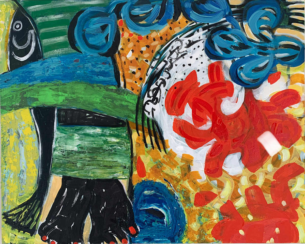 Summer Painting by Caroline Anderson, Image 2.