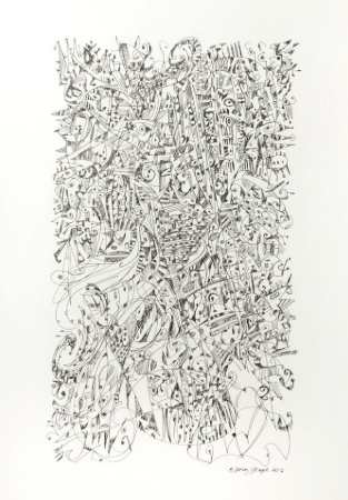 Untitled by G. Josey Joseph  Image: This piece appears at the Columbus Downtown Hilton