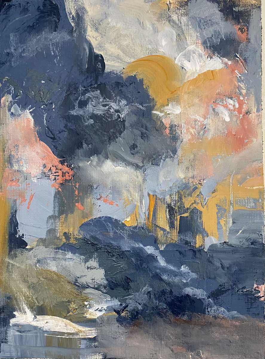 City under the Clouds by Phyllis Frazer-Mayer, Image 1.