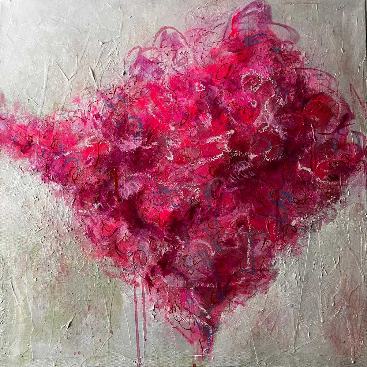 My Fleeting Heart by Phyllis Frazer-Mayer  Image: SOLD