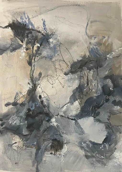 Gray clouds by Phyllis Frazer-Mayer, Image 1.