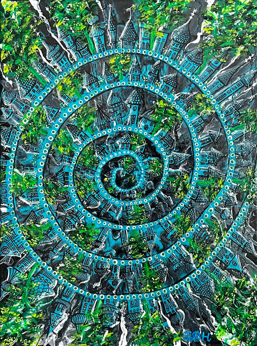 Turquoise Spiral Dynamics by Jana 