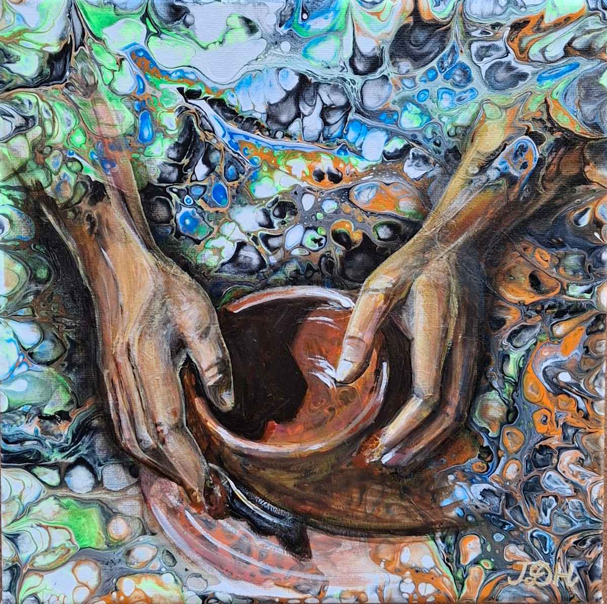 Potter's Hands by Jana 