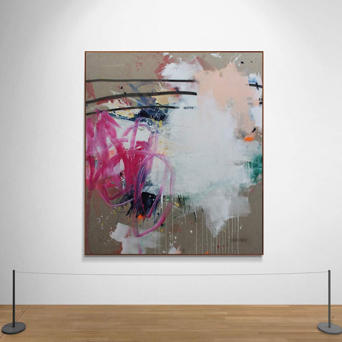 CHAMPAGNE FOR BREAKFAST by Daniela Schweinsberg  Image: Installation view