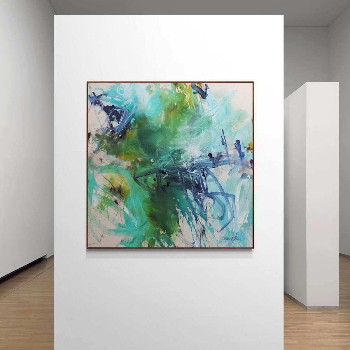 ROARING SEA by Daniela Schweinsberg  Image: Installation view