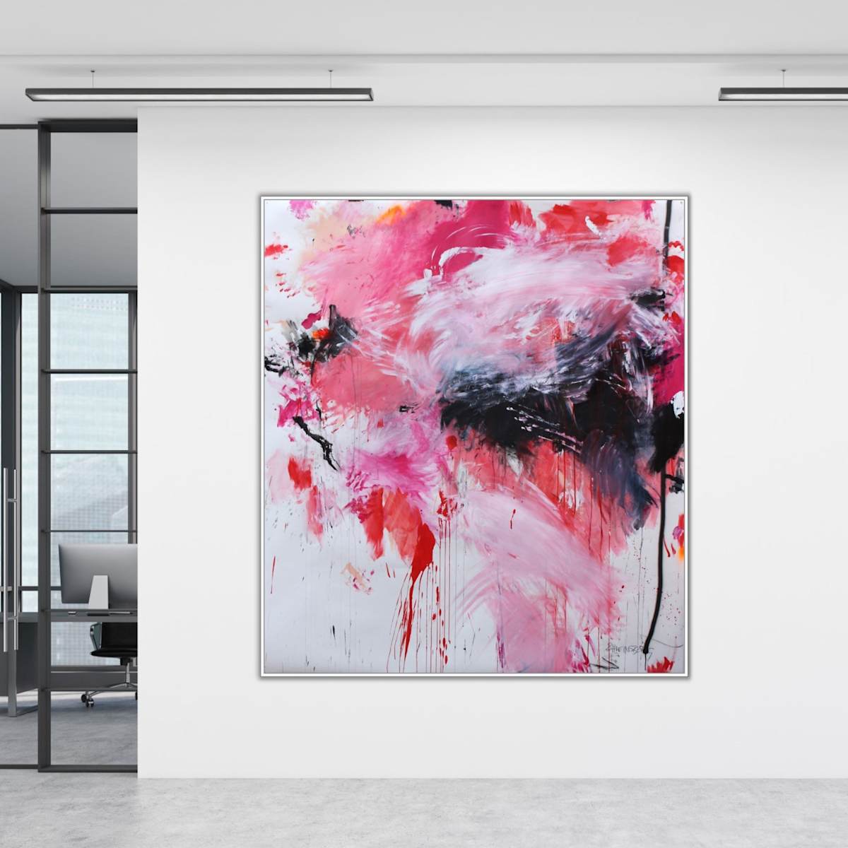 DO YOU WANT THE TRUTH OR SOMETHING BEAUTIFUL V by Daniela Schweinsberg  Image: Installation view
