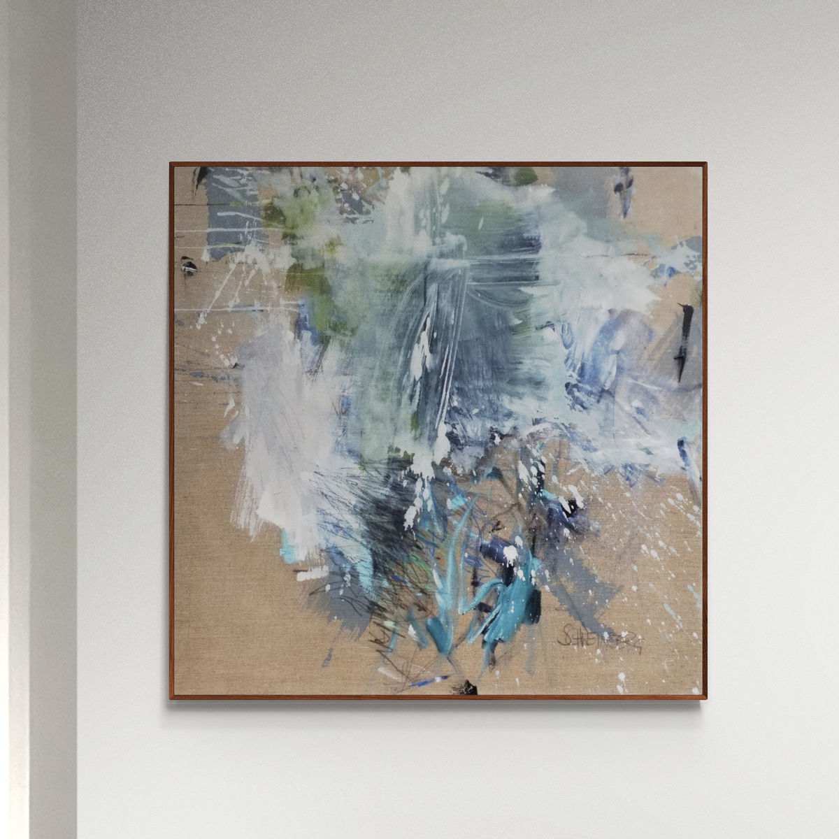 FEELS LIKE TODAY (RAINY DAY) by Daniela Schweinsberg  Image: Installation view