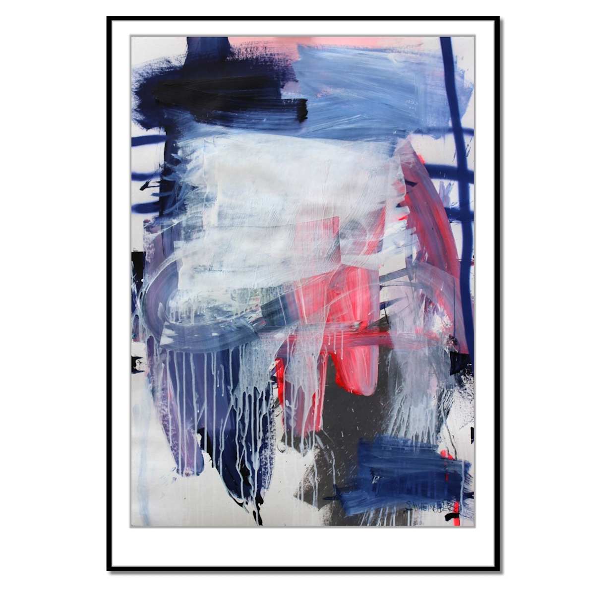 DON'T EXPECT LIFE TO MAKE SENSE #1 by Daniela Schweinsberg  Image: Framed
