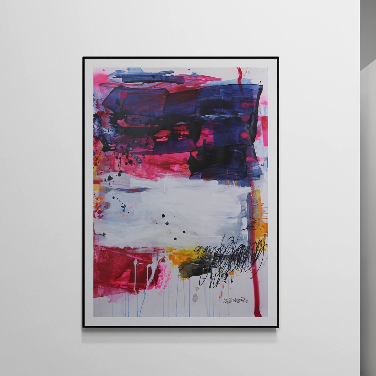 DON'T EXPECT LIFE TO MAKE SENSE #9 by Daniela Schweinsberg  Image: Installation view
