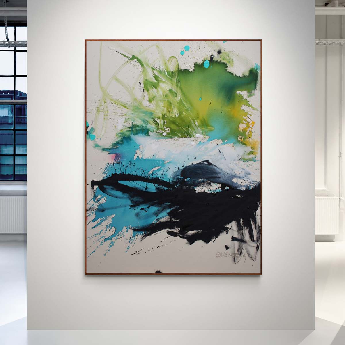 LET'S JUST JUMP IN AND FORGET THE WORLD by Daniela Schweinsberg  Image: Installation view