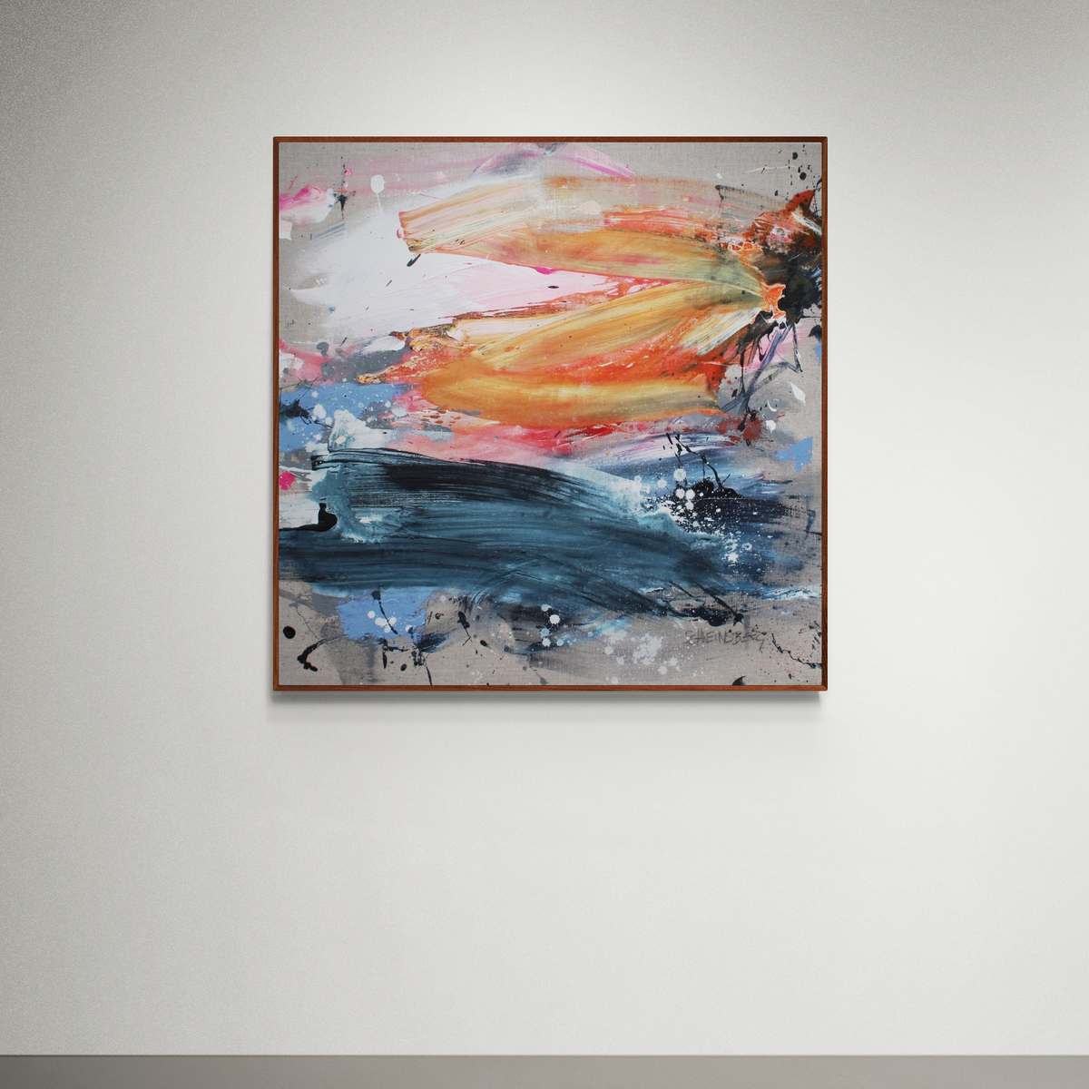 SUNSET REFLECTION by Daniela Schweinsberg  Image: Installation view