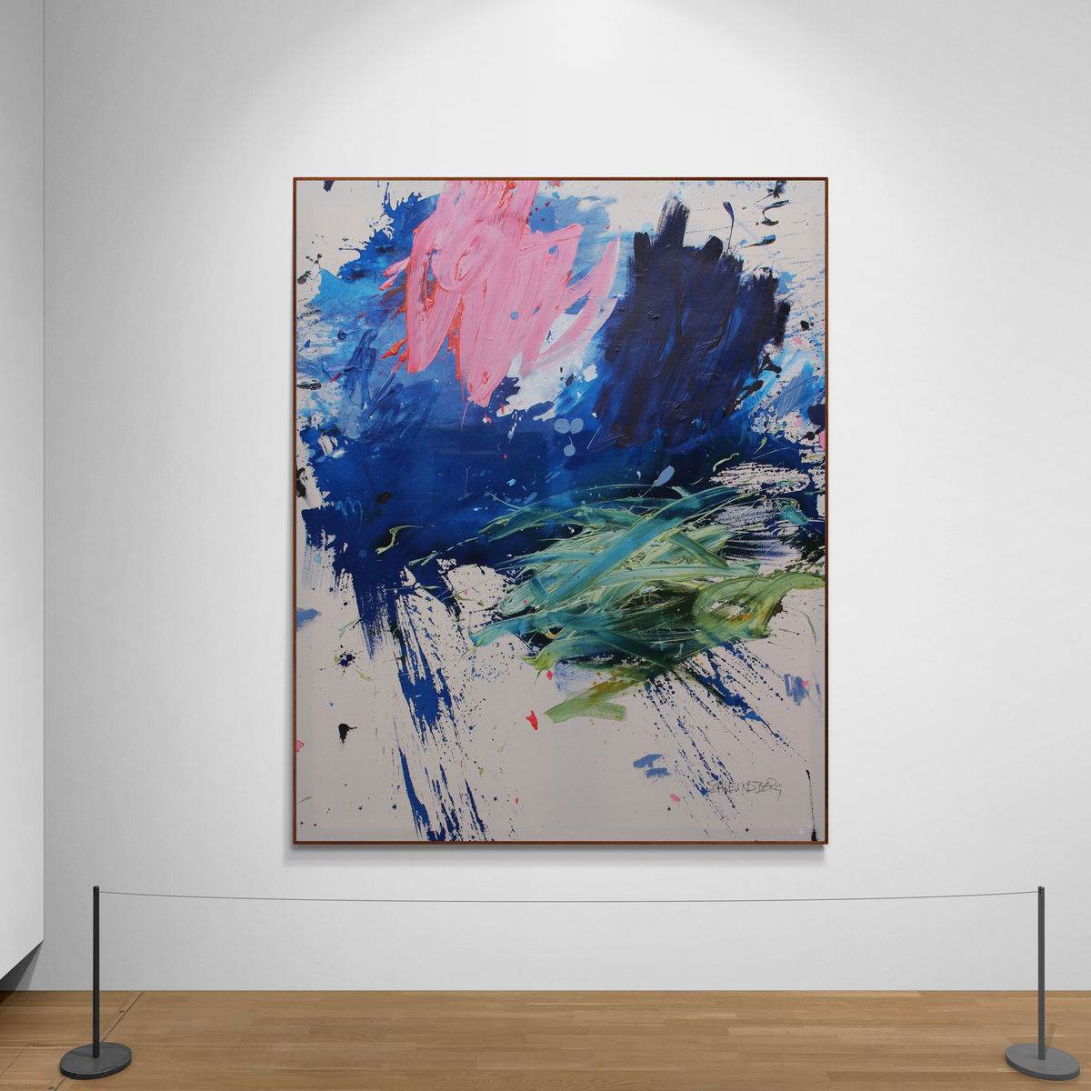 WATCHING  THE NIGHT SKY (NORTHERN LIGHTS) by Daniela Schweinsberg, Image 1.