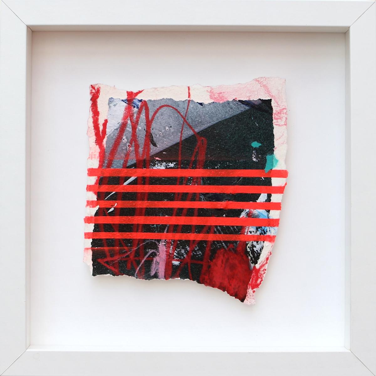 ABSTRACT SNAPSHOTS - STRIPES 2 by Daniela Schweinsberg  Image: Full frontal, framed