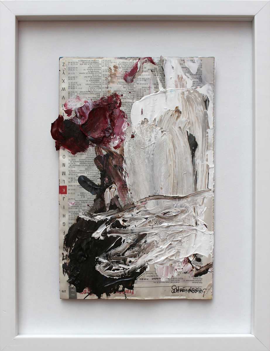 PAINTING DIARIES #18 by Daniela Schweinsberg  Image: Full frontal, framed