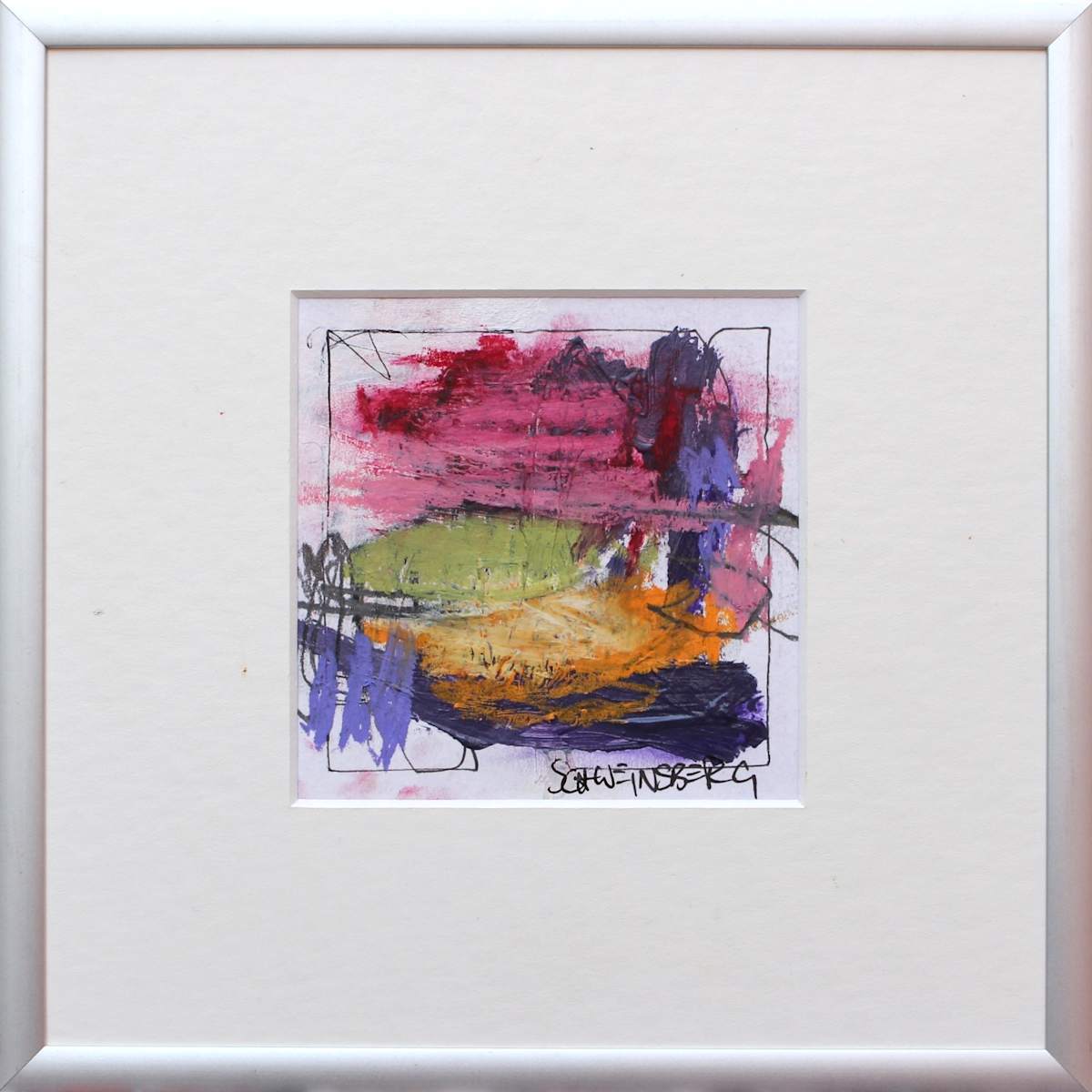 MOOD BOOSTER #17 by Daniela Schweinsberg  Image: Full frontal, framed