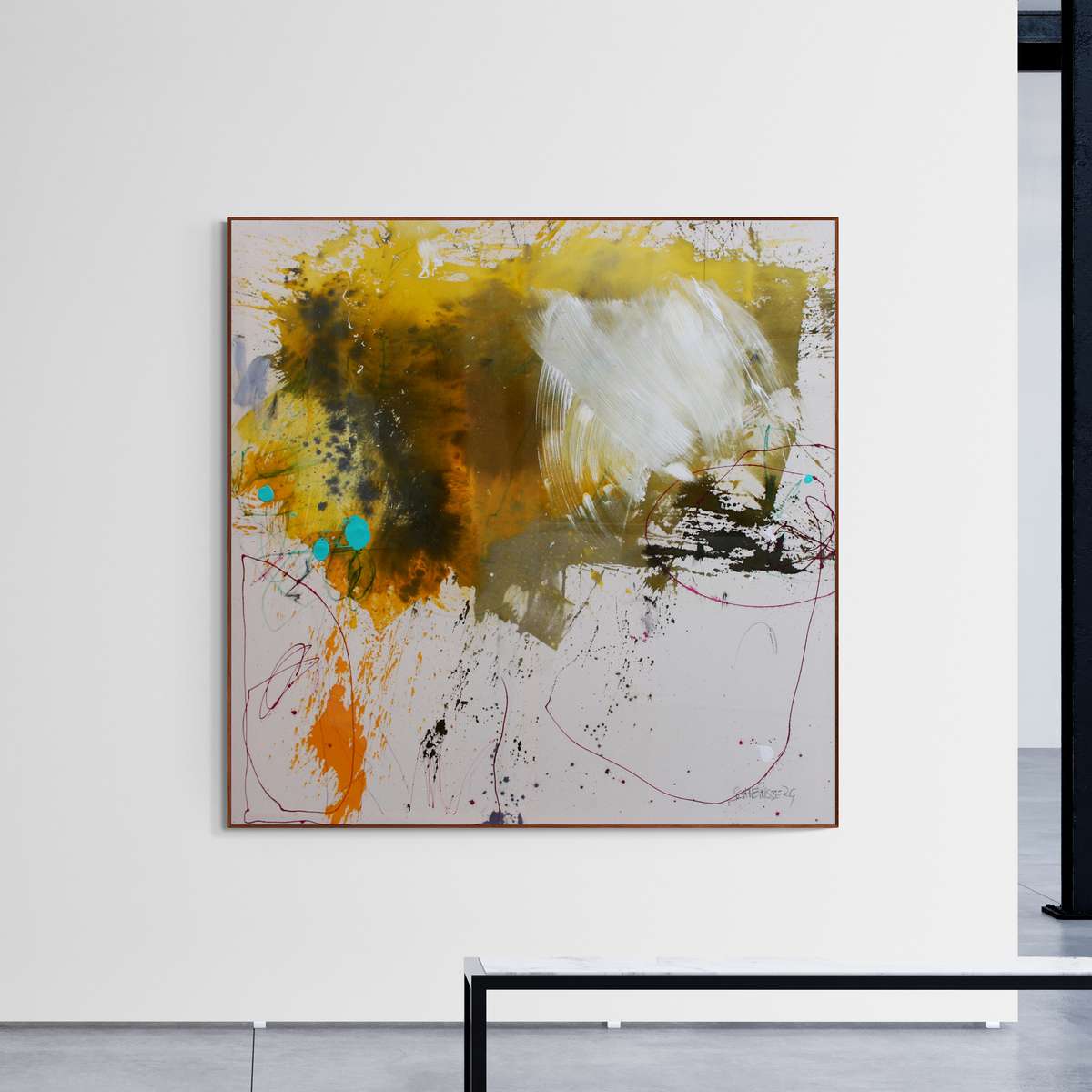 HAVE THE GUTS (LITTLE TIGER) by Daniela Schweinsberg  Image: Installation view