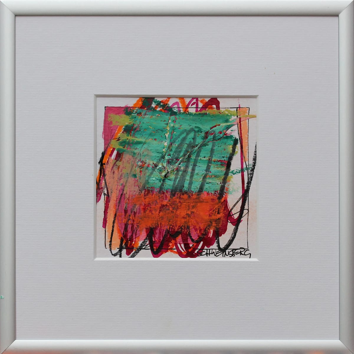 MOOD BOOSTER #25 by Daniela Schweinsberg  Image: Full frontal, framed
