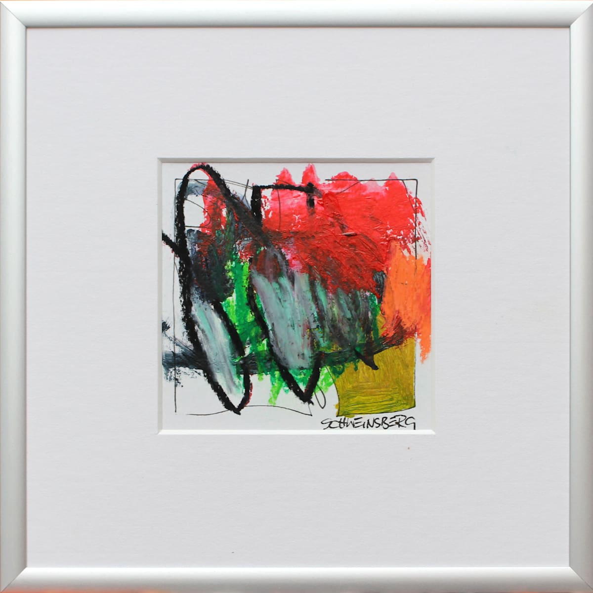 MOOD BOOSTER #26 by Daniela Schweinsberg  Image: Full frontal, framed