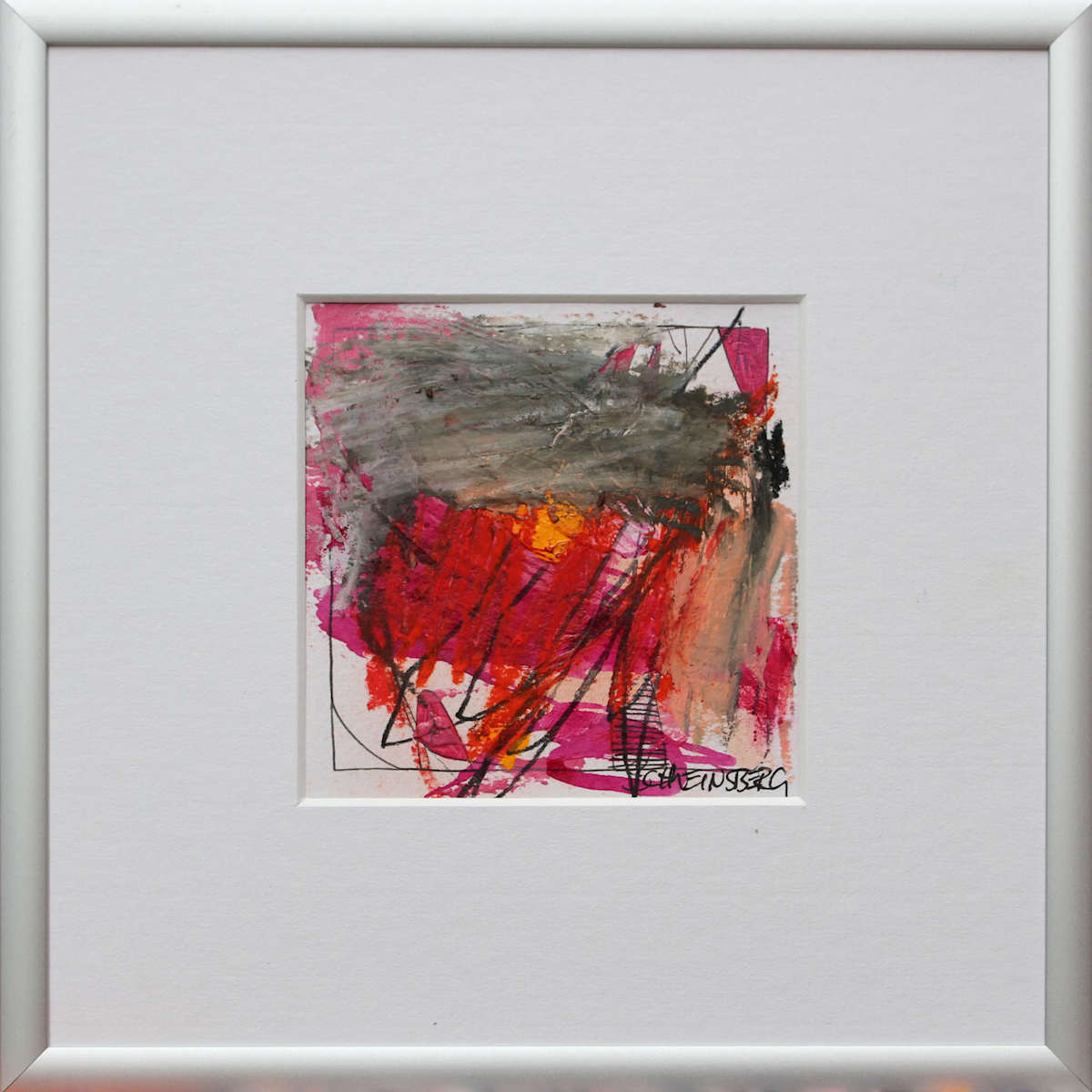 MOOD BOOSTER #27 by Daniela Schweinsberg  Image: Full frontal, framed