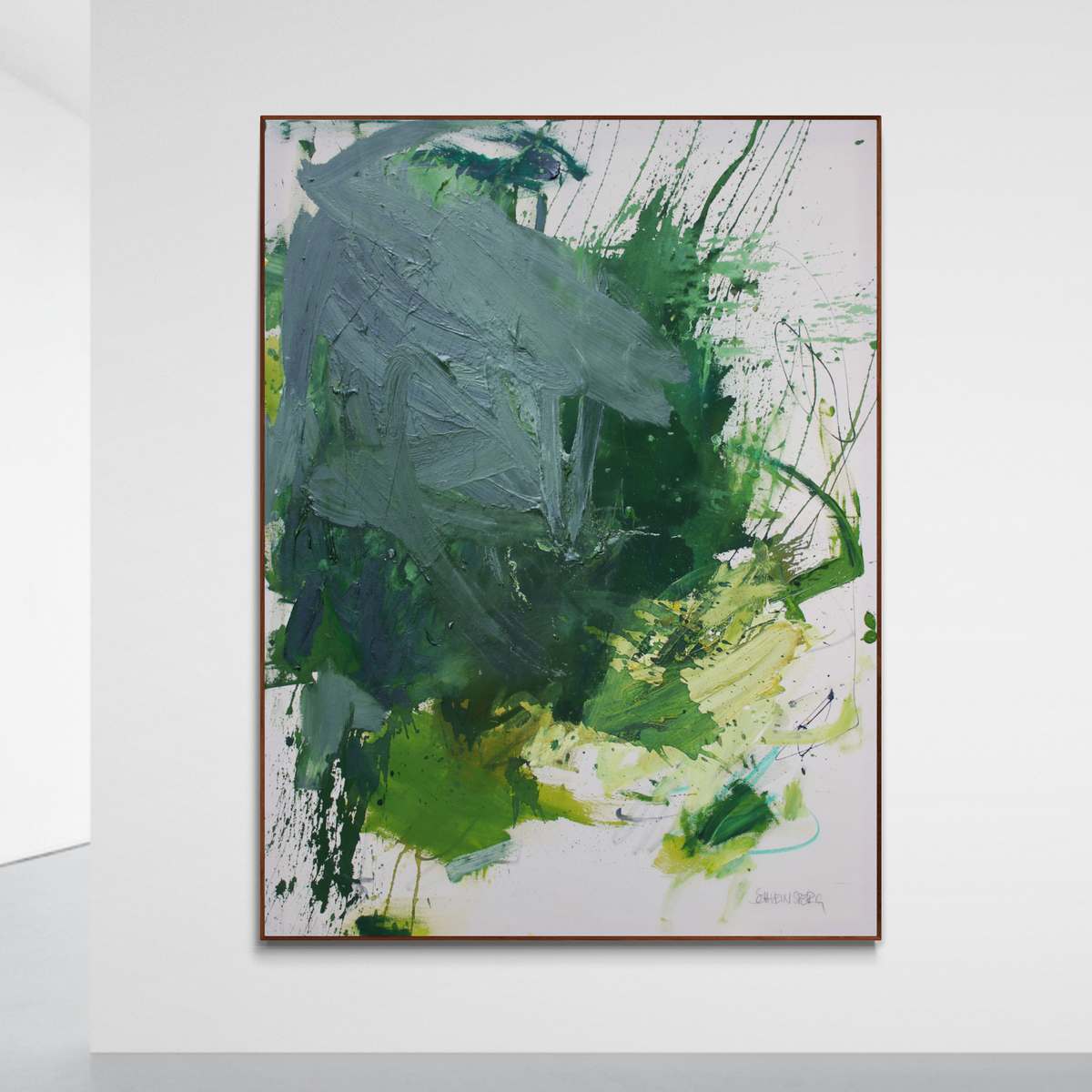 ROUGH GREEN by Daniela Schweinsberg  Image: Installation view
