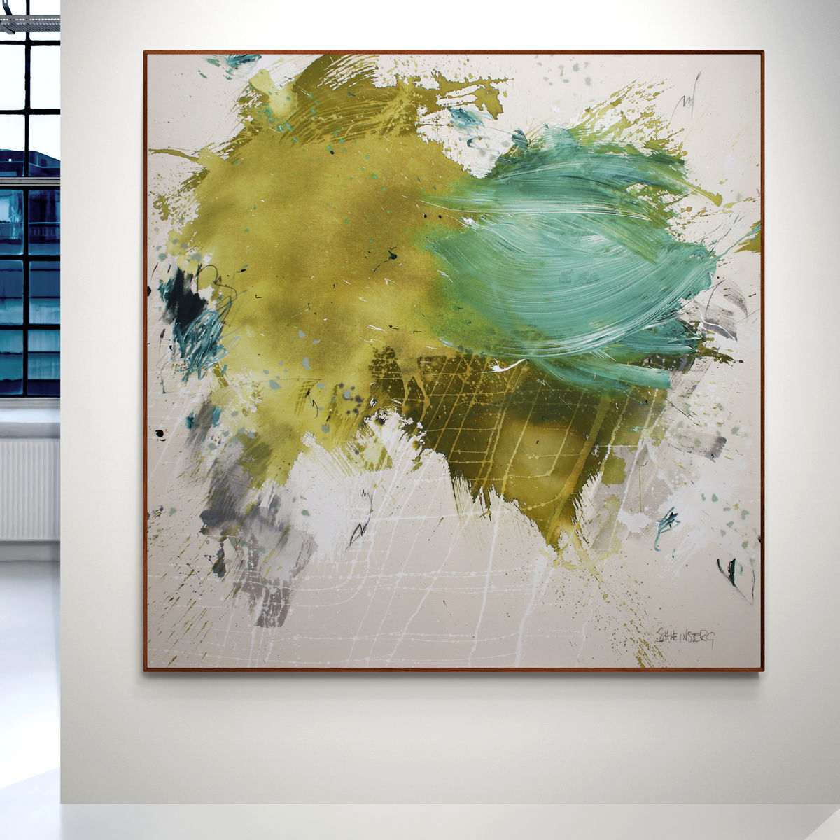 QUIET GREEN by Daniela Schweinsberg  Image: Installation view