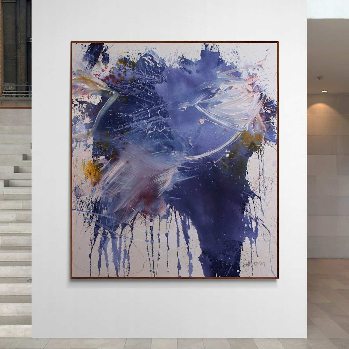 TRAVEL UNKNOWN GALAXIES II by Daniela Schweinsberg  Image: Installation view
