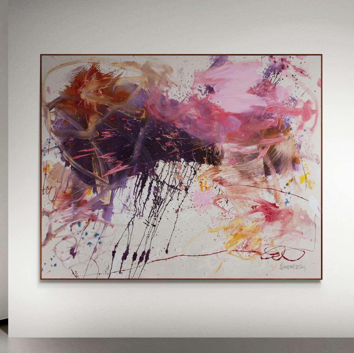 CARRIED AWAY BY PURPLE CLOUDS by Daniela Schweinsberg, Image 1.