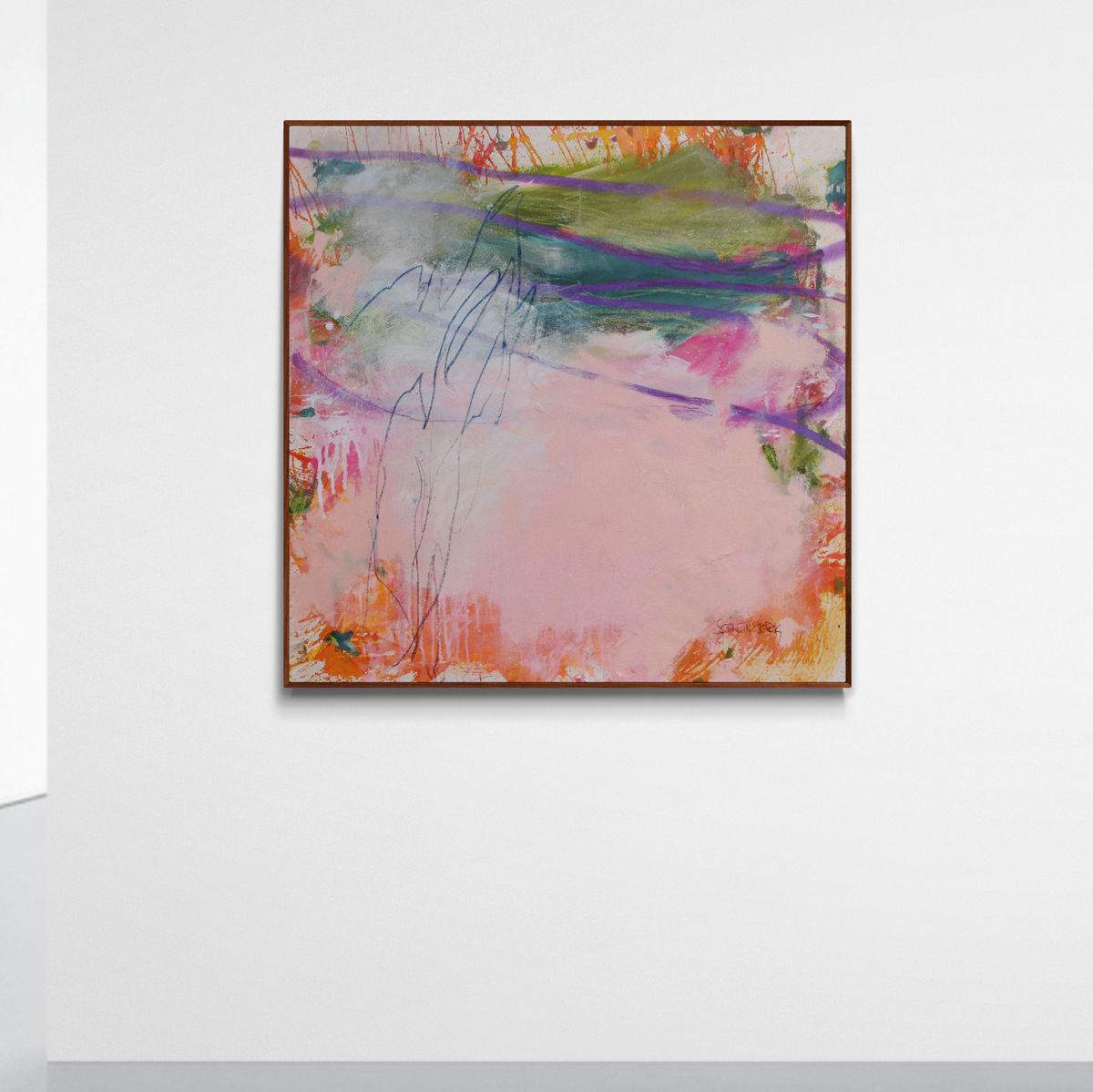 BRIGHT PASTEL MORNING by Daniela Schweinsberg  Image: Installation view