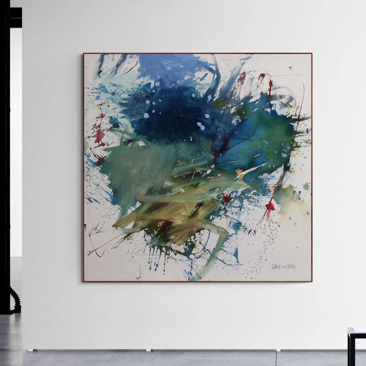 DIVE INTO THE UNKNOWN by Daniela Schweinsberg  Image: Installation view