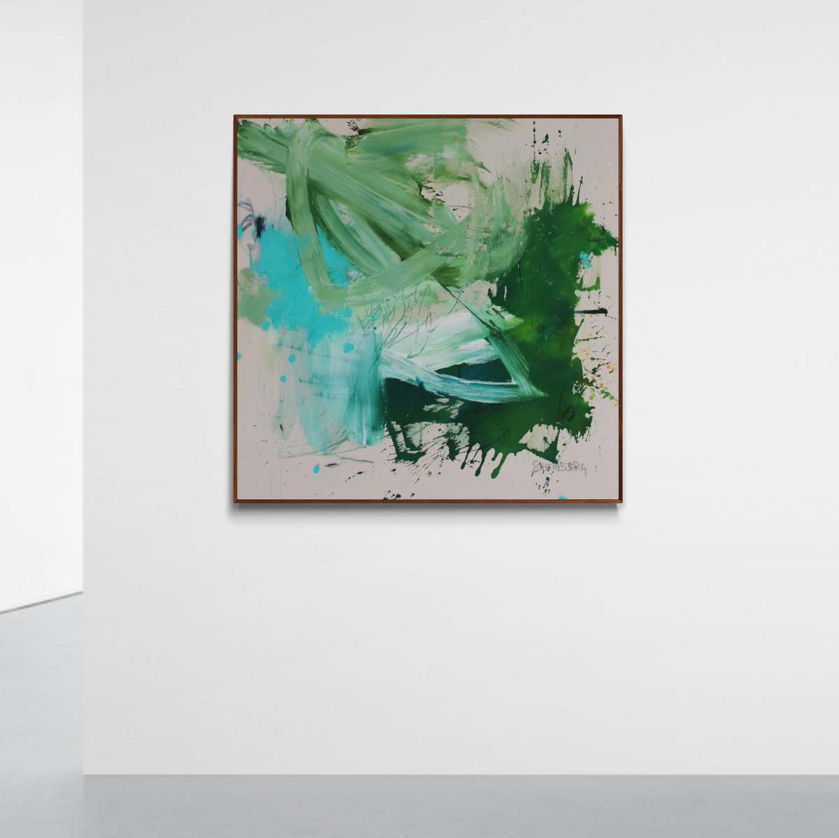 GREEN COUNTRYSIDE by Daniela Schweinsberg  Image: Installation view