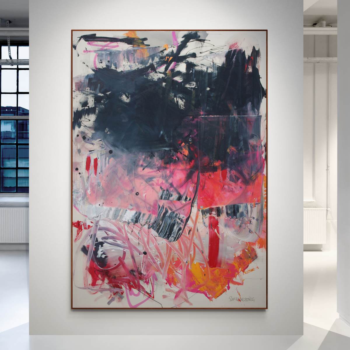 I LOVE YOU BUT YOU DRIVE ME CRAZY by Daniela Schweinsberg  Image: Installation view